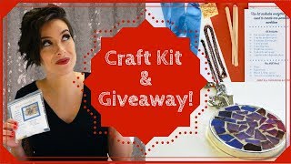 Craft Kit Reveal & GIVEAWAY! | Micro Mosaic Jewelry