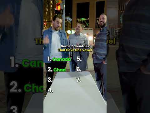 Only a Genius Name 7 Countries That Have One Vowel