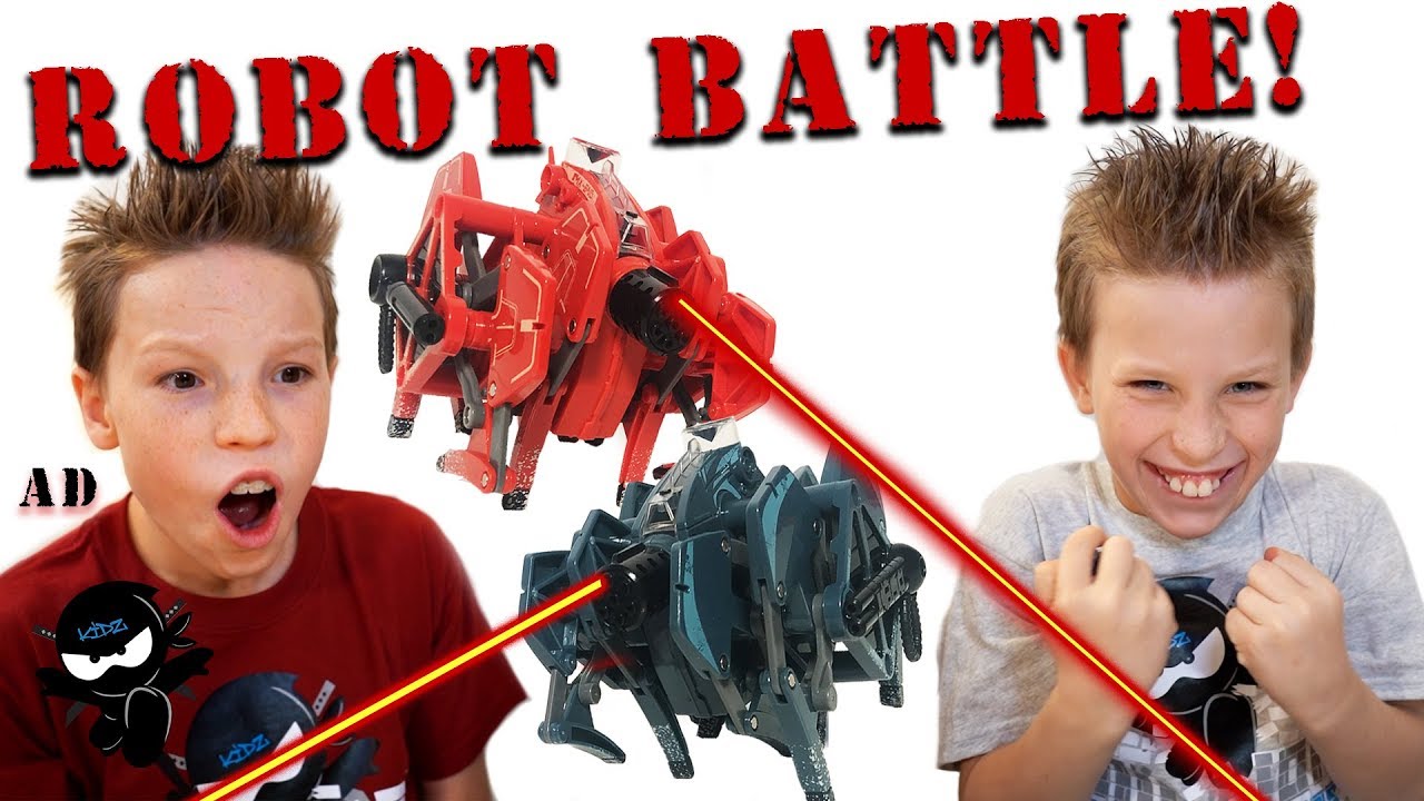 Paxton VS Ashton Hexbug Battleground! YouTube