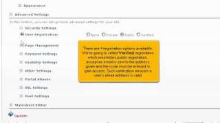 How to change registration options in DotNetNuke - DotNetNuke Tutorials Net Worth