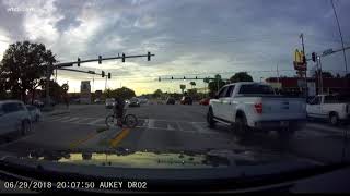 Pinellas Park releases shocking video of hit-and-run with bicyclist
