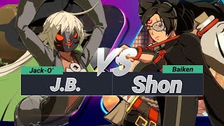 Guilty Gear Striveggst Replay J.b.jack-O Vs Shonbaiken