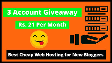 Cheap Web Hosting in India 2020 [For New bloggers]