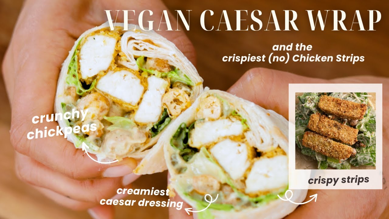 TOFU Caesar Wrap That’s So Good, You’ll Make It Twice a Week