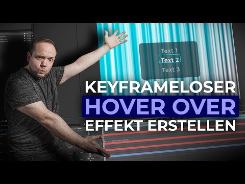 Hover Over Effekt ohne Keyframes in After Effects erstellen | #AfterEffects #QuickTipp #5