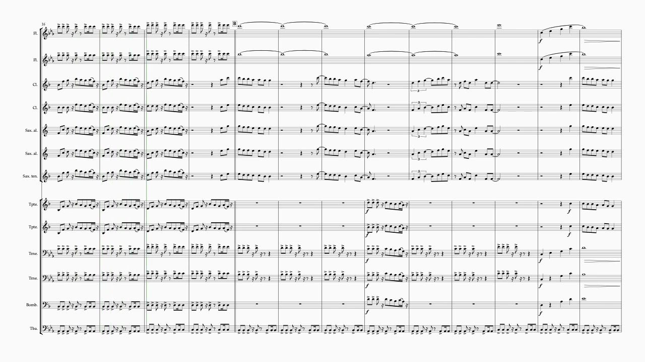 Flashback - The Rhythm of the Night - Arranjo para Banda