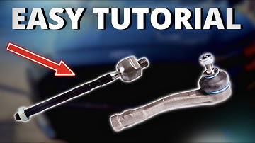 HOW TO REPLACE TIE RODS (EASY STEP-BY-STEP)