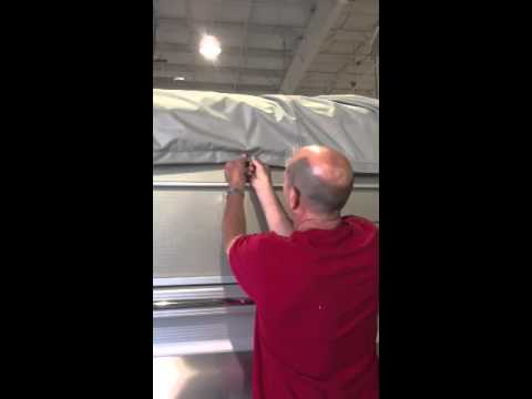 How To Use Bennington S Quick Clip Mooring Cover Youtube