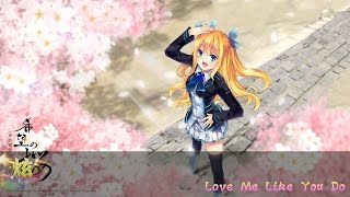 Nightcore - Love me like you do ( Lyrics )