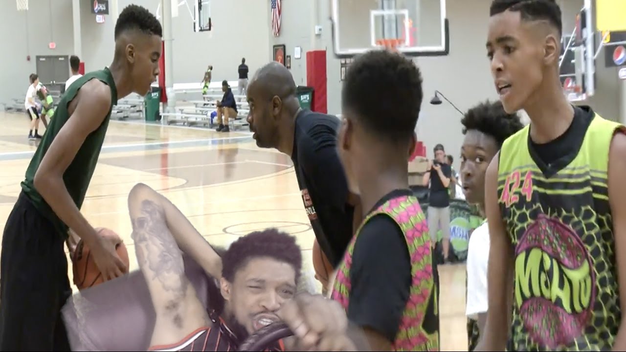 6'5 WITH NASTY HANDLES! EMONI BATES IS THE BEST 7TH GRADER IN THE WORLD REACTION!