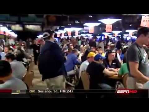 WSOP Quinte flush royale contre Paire d'AS YouTube