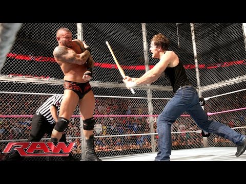 John Cena & Dean Ambrose Vs. Randy Orton, Seth Rollins & Kane - 3-on-2 Handicap Street Fight