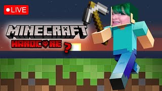 LIVE | Can I survive Minecraft Hardcore Mode?