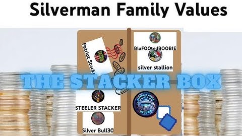 Silverman Family Values Stacker Box Shoutout