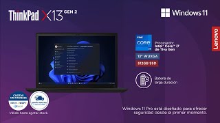 Thinkpad X13 gen 2: rendimiento smart
