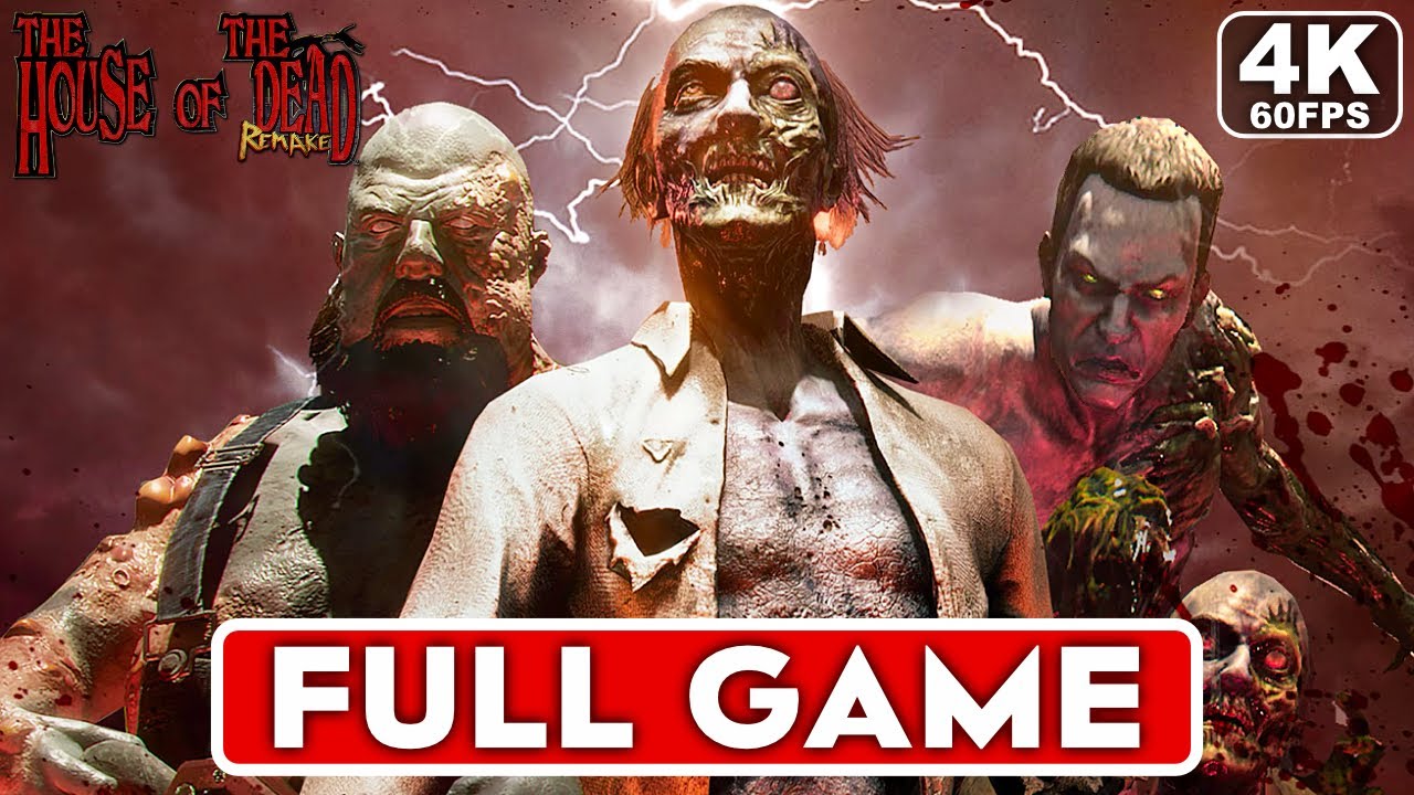 THE HOUSE OF THE DEAD REMAKE Gameplay Walkthrough FULL GAME [4K 60FPS PC ULTRA] - No Commentary