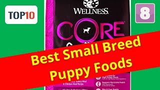 Top 10 Best Small Breed Puppy Foods- Wellness CORE Grain-Free Dry Dog Food (Reviews)✅Part 8