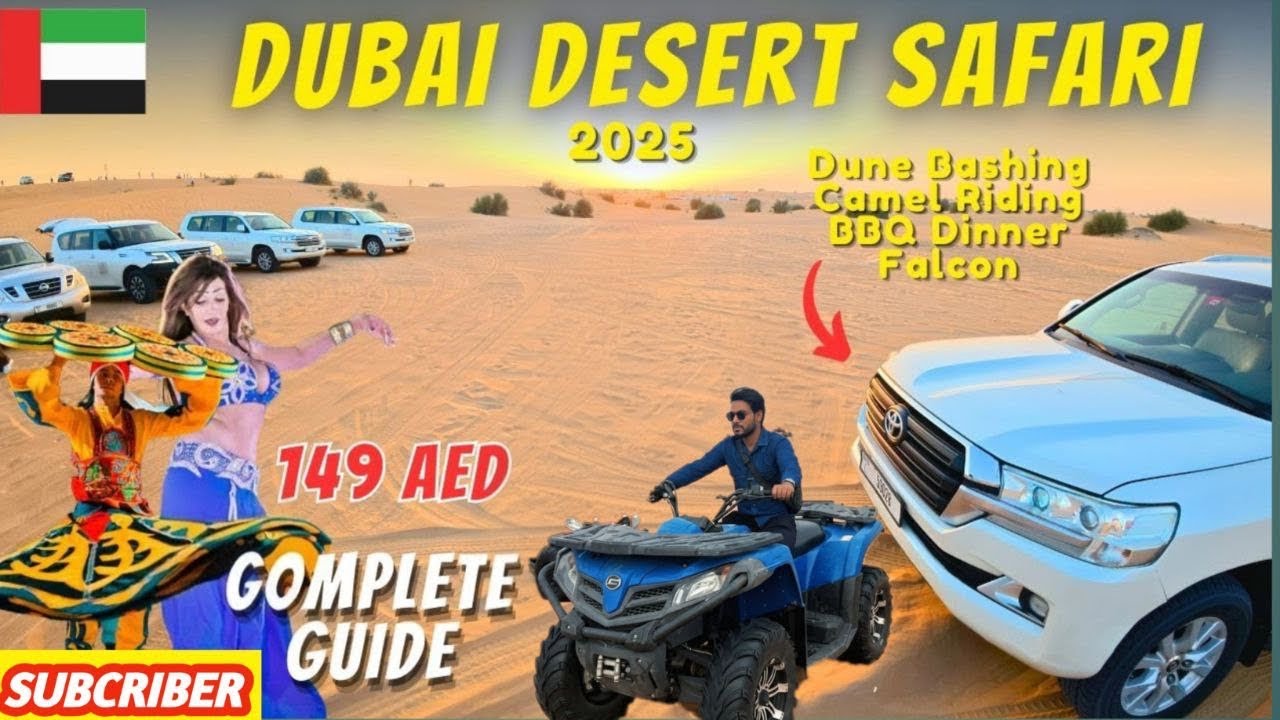 Dubai Desert Safari In Dubai 🔥