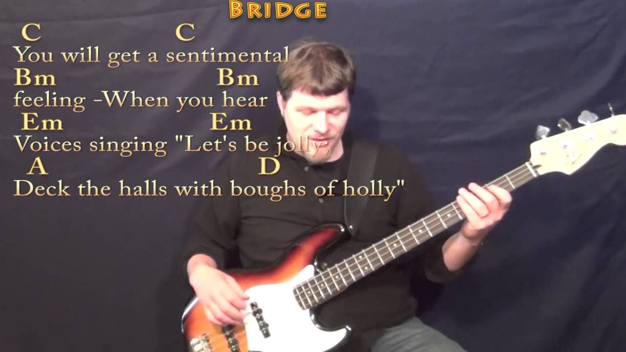 Rockin Around the Christmas Tree (CHRISTMAS) Bass Guitar Cover Lesson