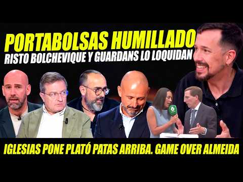 HUMILLACIÓN TOTAL: HACEN PICADILLO AL PORTABOLSAS. RISTO BOLCHEVIQUE Y PABLO IGLESIAS SE CORONAN