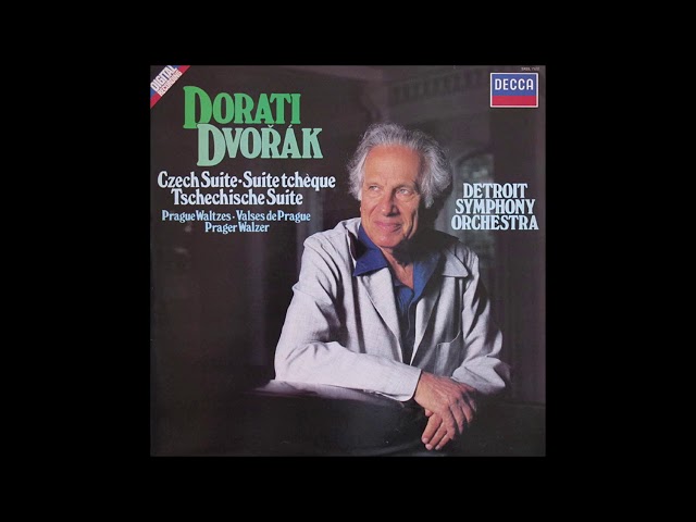 Dvorak - Suite tchèque: 2ème mvt : Orch Symph Detroit / A.Dorati