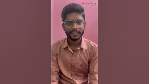 S Pavan Kumar | Student Placement Testimonial | VLSI Design | aiit institute