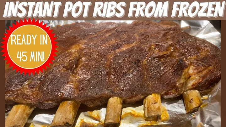 Ribs from Frozen in Instant Pot | Ready in 45 min!