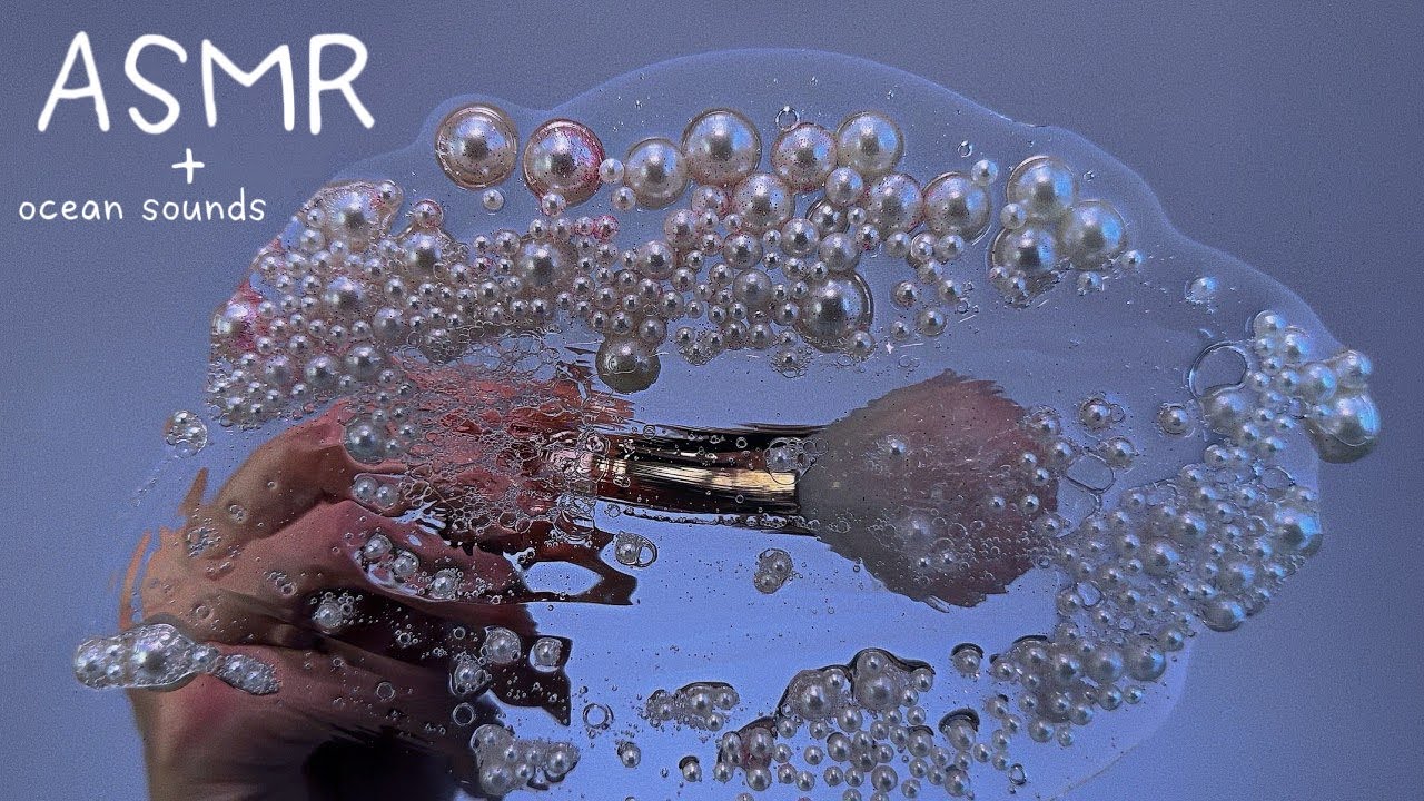 Спа-салон «Русалка» АСМР ✨ Уход за кожей и волосами с океанскими волнами | Многослойные звуки