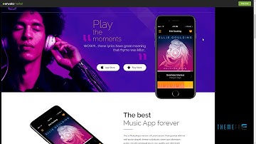 Fazam-Mobile App Website Template        Ryou Jaydon