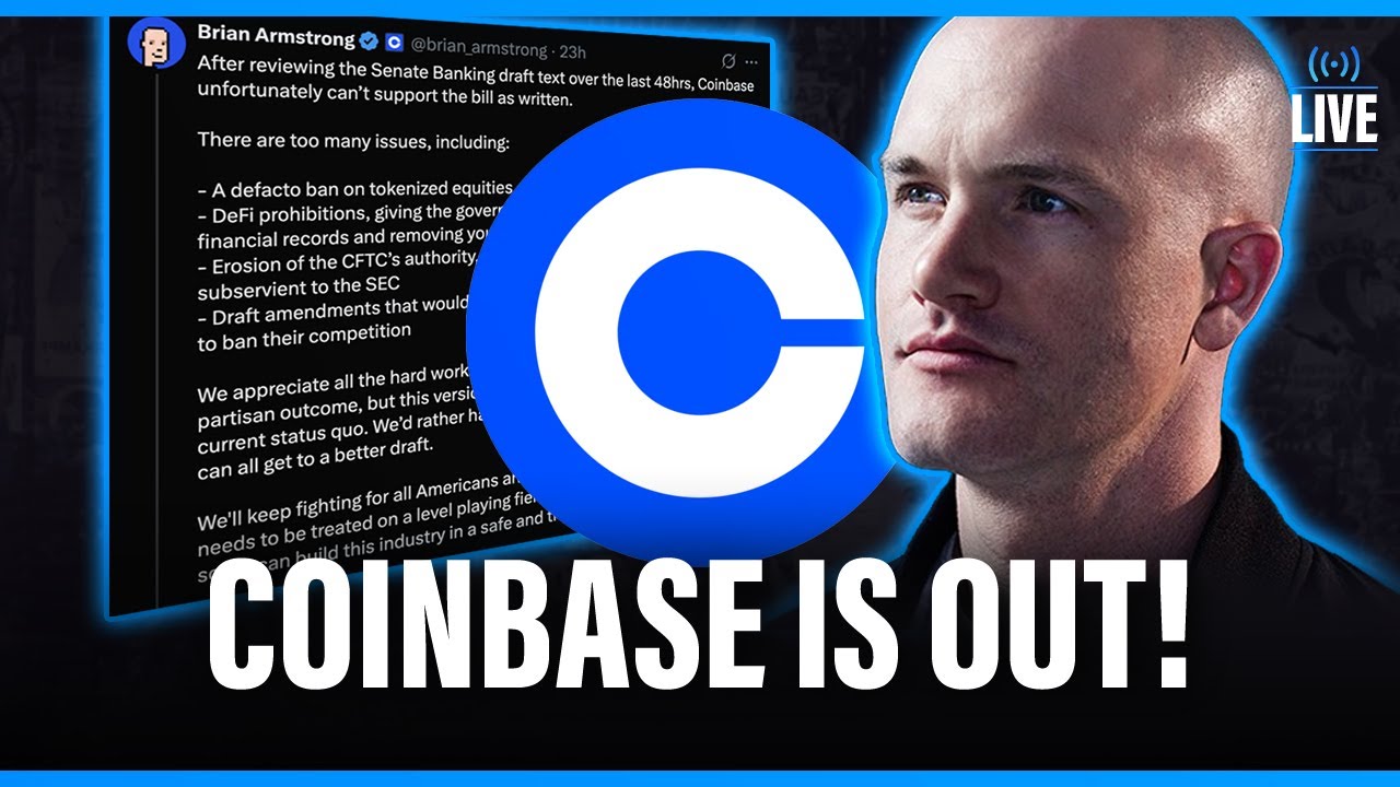 🚨 Brian Armstrong Just TORCHED Bipartisan Crypto Bill: What You Need To Know