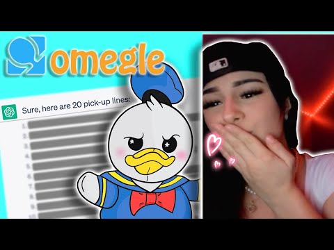 Donald using ChatGPT Pickup Lines on OMEGLE [Voice Trolling]