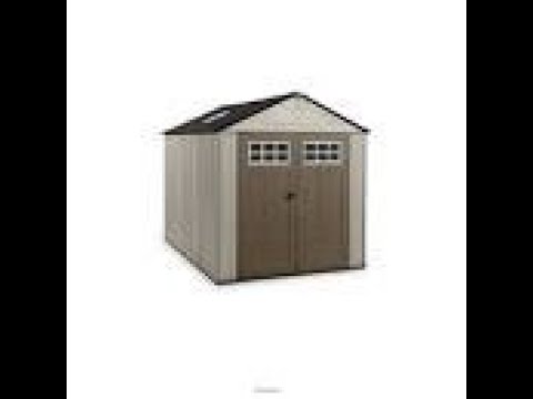 Rubbermaid Big Max Shed Assembly - YouTube
