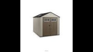 Rubbermaid Big Max Shed Assembly
