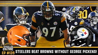 Without George Pickens, STEELERS BEAT BROWNS 27-14 AND ARE 10-3! Steelers vs Browns Game Reactions