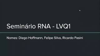 LVQ1 - Learning Vector Quantization