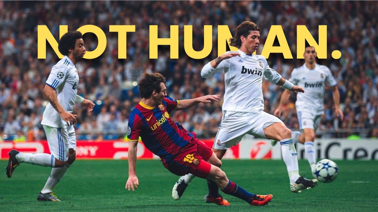 Lionel Messi Is Not Human — He’s Playing 4D Football