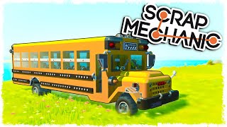 БИТВА: СТРОИМ ЛУЧШУЮ ТАЧКУ НА ПОРШНЯХ В SCRAP MECHANIC!!!