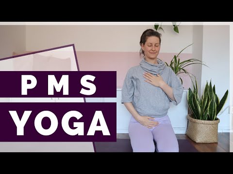 PMS-YOGA | Ruhiges Yoga für die ersten Tage der Menstruation und die PMS-Zeit