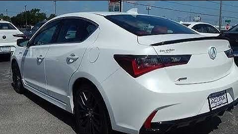 2021 Acura ILX with Premium and A-Spec Package