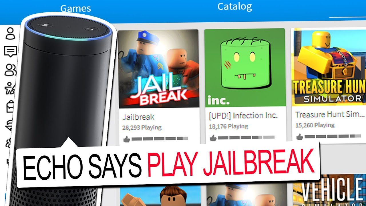 Amazon Echo Chooses What Game I Play Roblox Youtube - 