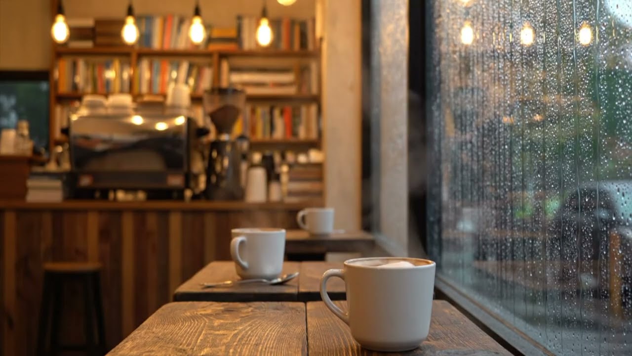 Ultimate Rainy Day Coffee Shop Vibes ☕🌧️
