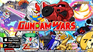 【手游试玩】LINE: Gundam Wars 一家全新型態突擊戰鬥遊戲 (Android/IOS)