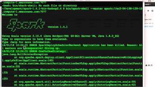 Setting up an Apache Spark Cluster on Amazon EC2 Part 2