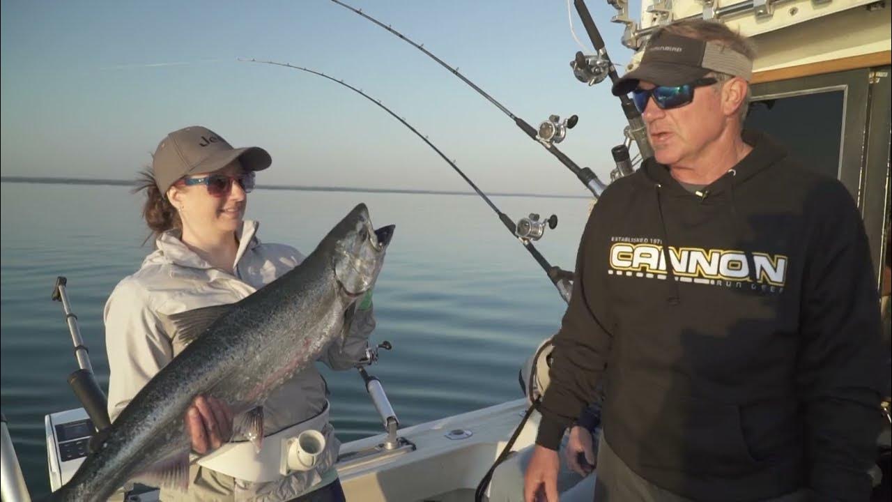 Downrigging for Great Lakes Salmon YouTube