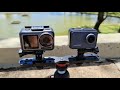 AKASO V50 PRO Vs DJI OSMO ACTION - COMPARATIVOS DE CAMERAS DE AÇÃO. 1200 VS 2500.