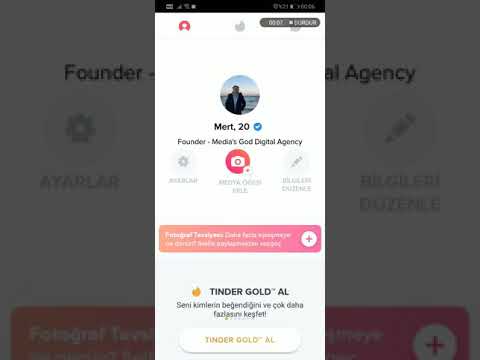 Video: Tinder size bir doğrulama kodu gönderiyor mu?