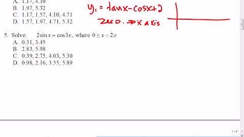 Mr Joyce - Math 12 Trig Equations and Identities Review I