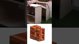 New way to use drawers | Woodworking  carpentry simulation solidworks wood satisfying robotics