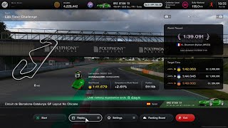 Gran Turismo 7 - Time Trial - Circuit de Barcelona-Catalunya GP Layout No Chicane - Gr.3 - 08032023
