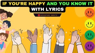 If Youre Happy And You Know It With Lyrics Toddlers Preschool Fun Kids Sing-Along Nursery Rhyme